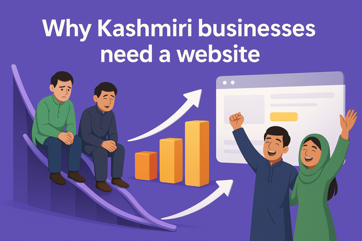 Why Kashmiri businesses need a website