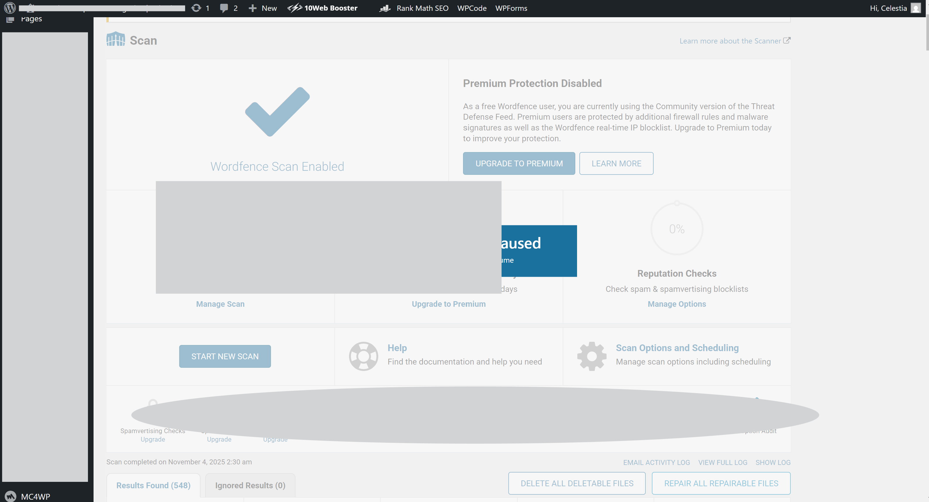 remove malware from WordPress