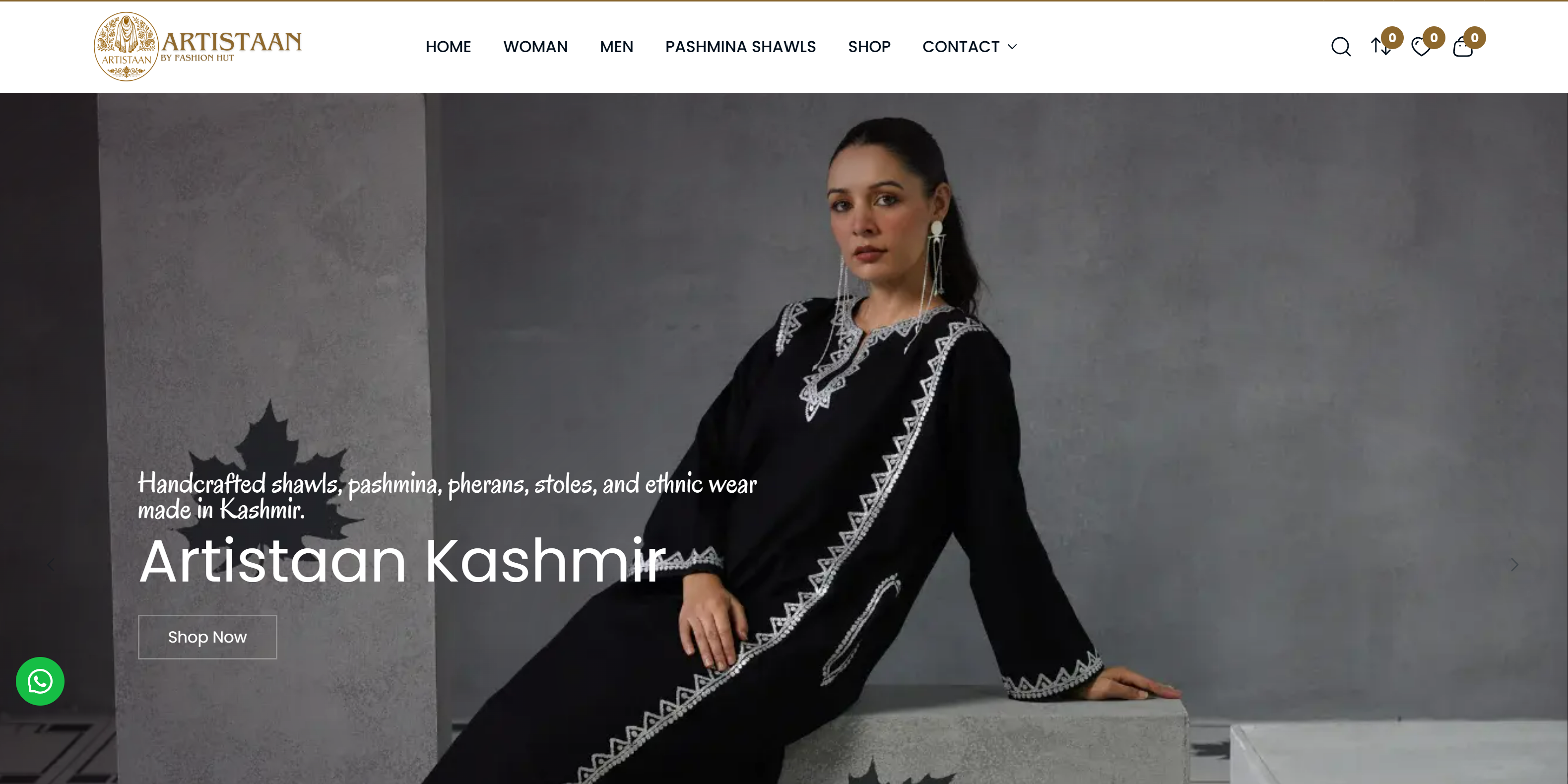 Artistaan Kashmir – Handcrafted Fashion & Art Website